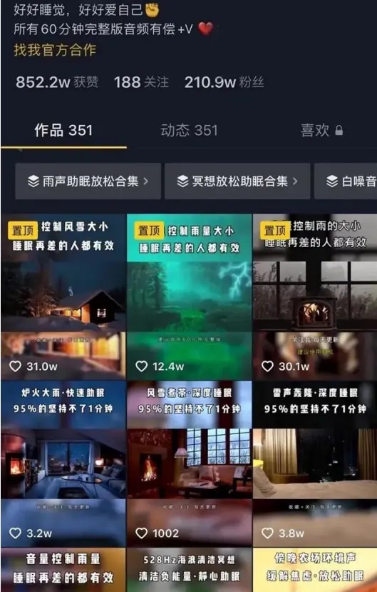 新手操作抖音助眠项目，每天搬砖两小时，轻松300＋ （挂机模式）-唐人网创